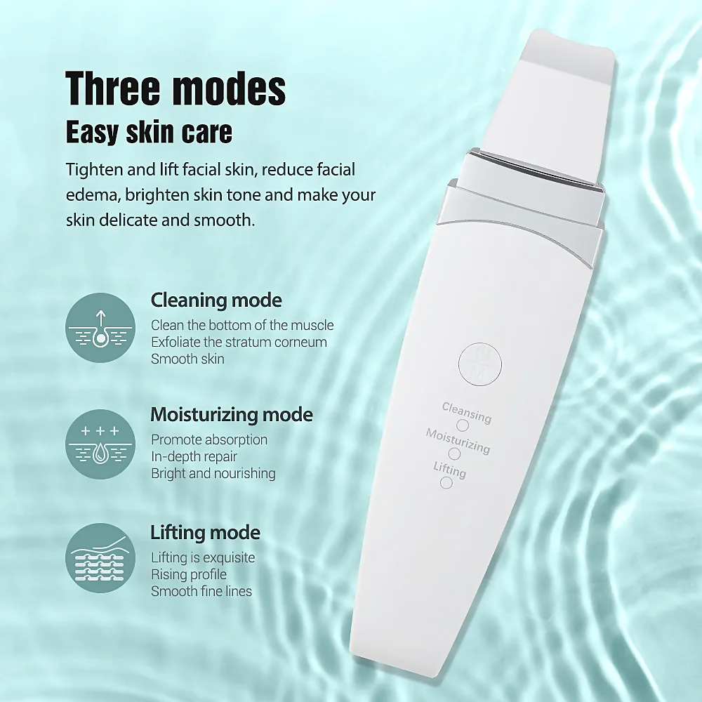 Agnès' Petit Paris Care Optimizer device for at home French skincare treatment with cleaning moisturizing and lifting modes