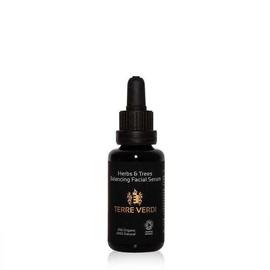 Terre Verdi Organic Skincare balancing facial serum 99% organic 100% natural facial oil France